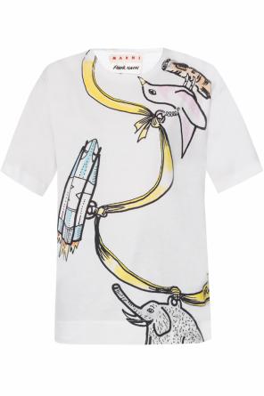 Printed t-shirt, zdjęcie 1 Printed t-shirt od Marni